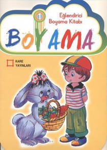 Eğlendirici Boyama Kitabı 1 Örnekli