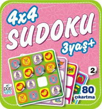 4x4 Sudoku-2 (3+ Yaş)