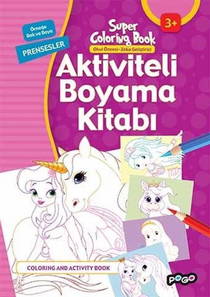 Aktiviteli Boyama Kitabı - Prensesler