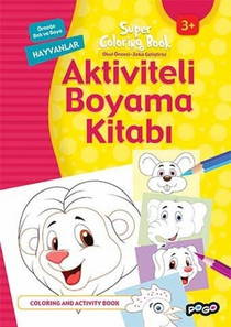 Aktiviteli Boyama Kitabı - Hayvanlar