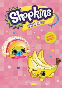 Shopkins Cicibiciler Pembe Çıkartmalı Aktivite Kitabı - Pembe