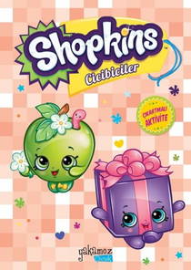 Shopkins Cicibiciler Turuncu Çıkartmalı Aktivite Kitabı - Turuncu