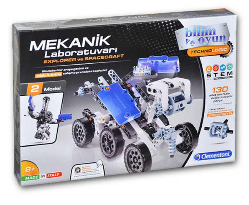 Clementoni Mekanik Laboratuvarı 64997 Explorer and Spacecraft