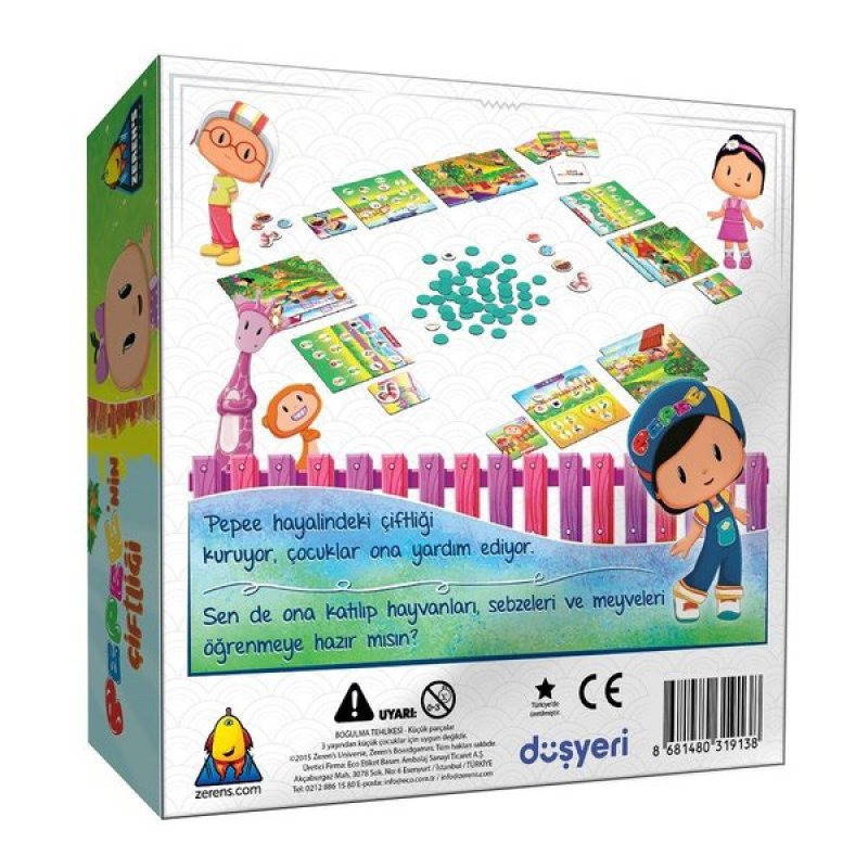 Pepe'nin Çiftliği Kutu Oyunu Fiyatı, Yorumları - duyumarket