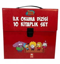 Kral Şakir Kırmızı Çanta İlk Okuma Seti - 10 Kitap Takım