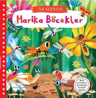 Harika Böcekler Hareketli Kitap
