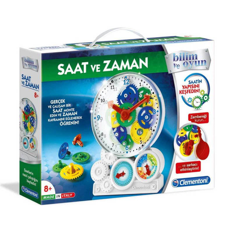 Clementoni Saat Ve Zaman Deney Seti 64993