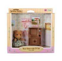 Sylvanian Families Ayı Kız Kardeş Tv Set (5143)