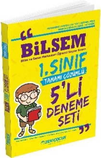 Bilsem 1. Sınıf 5'li Deneme Seti