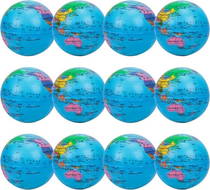 Eğlenceli Stres Topu Küre - 10 Adet