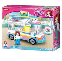 Sluban Girls Dream Ambulans - 195 Parça