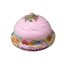 Puffy Coton Cupcake Slime - Pembe