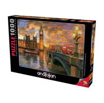 Londra'da Günbatımı 1000 Parça Puzzle - 1023