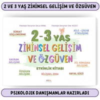 2-3 Yaş Zihinsel Gelişim Ve Özgüven Etkinlik Kitabı