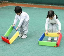 Hareket Gelişim Kareleri - 4 'lü - Çocuklar İçin Kaba Motor Becerileri, Denge Ve Koordinasyon Geliştirici