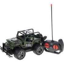 Uzaktan Kumandalı Hero Jeep 1:20 Ölçek - Yeşil