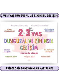 2-3 Yaş Duygusal Ve Zihinsel Gelişim Etkinlik Kitabı