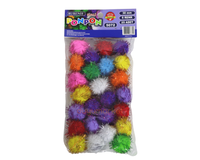 Rubenis Simli Ponpon 30 Mm 6 Renk 25 Adet