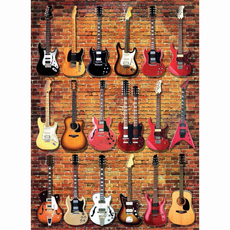 Gitar Koleksiyonu 1000 Parça Puzzle - 1116 Fiyatı, Yorumları