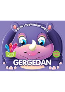 Gergedan - Şekilli Hayvanlar Serisi