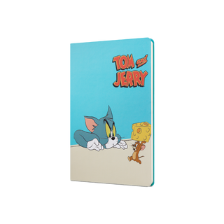 Tom And Jerry Peynir Sert Kapak Butik Defter - Çizgisiz