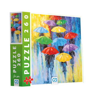 Şemsiyeler Puzzle - 260 Parça