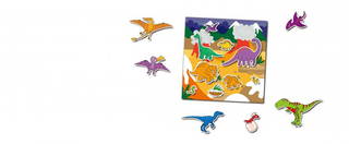 Galt Reusable Sticker Book - Dinosaurs