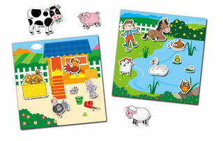 Galt Reusable Sticker Book - Farm