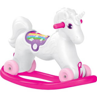 Dolu 2509 Unicorn Sallanan Tekerlekli At