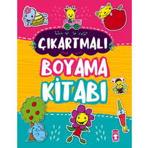 Çıkartmalı Boyama Kitabı