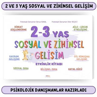 2-3 Yaş Sosyal Ve Zihinsel Gelişim Etkinlik Kitabı