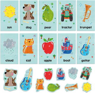 Montessori Baby Flashcards Puzzle