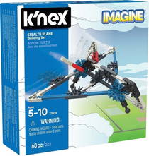 K'nex Stealth Plane Building - 17008