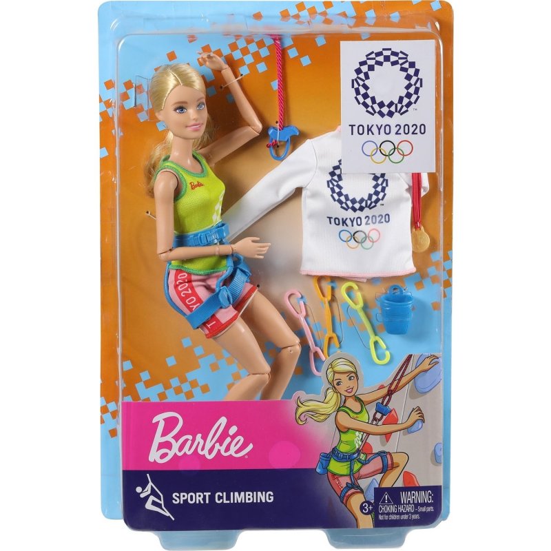 Barbie Olimpiyat Bebekleri Tokyo 2020 Sport Climbing Gjl75 Fiyatı