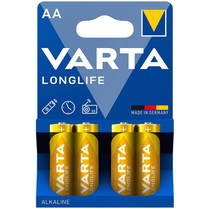 Varta Longlife Alkalin Alkalin Aa 4 Adet Pil