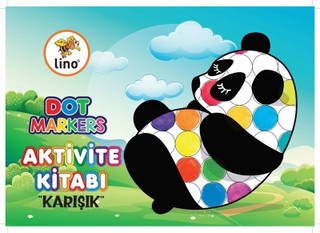 Lino Dot Markers Aktivite Kitabı - Karışık