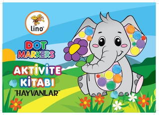 Lino Dot Markers Aktivite Kitabı - Hayvanlar