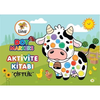 Lino Dot Markers Aktivite Kitabı - Çiftlik