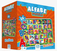 Alfabe Eğitici Puzzle - 24 Parça