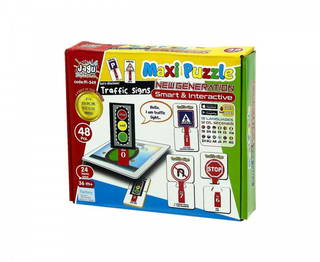Trafik İşaretleri Puzzle - 48 Parça