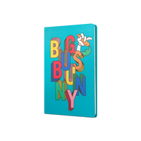 Mabbels Looney Tunes Bug Bunny Sert Kapak Butik Defter - Çizgisiz