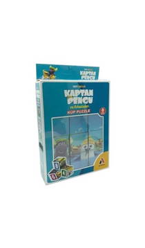 Trt Çocuk Kaptan Pengu Ve Arkadaşları Küp Puzzle