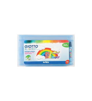 Giotto Big Rainbow - 12'li Pastel Boya