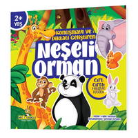 Konuşmayı Ve Dikkati Geliştiren Cırt Cırtlı Hikaye Kitabı - Neşeli Orman