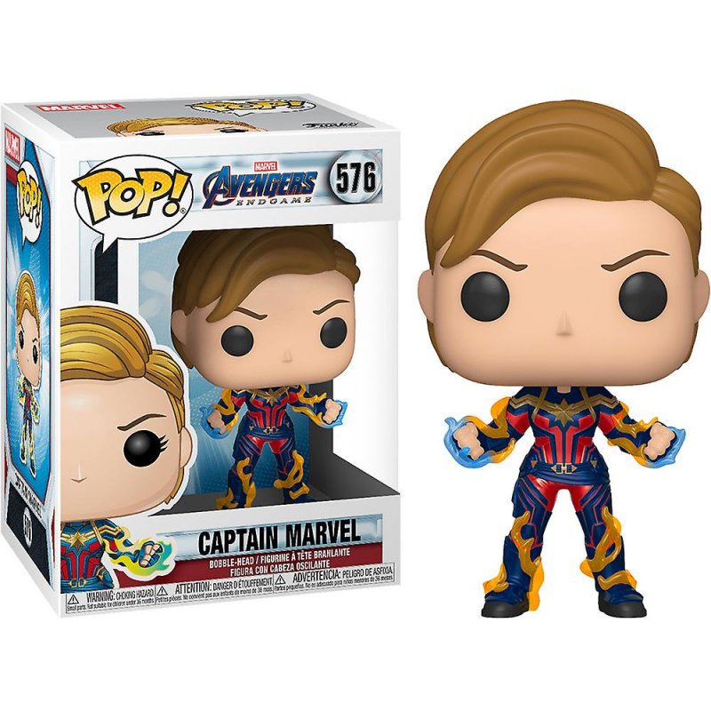 Funko Pop Figür - Marvel Avengers Endgame Captain Marvel New Hair