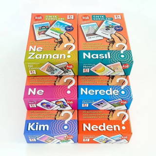 Lali 5n1k Ne,kim,nerede,ne Zaman,neden,nasıl 6lı Set