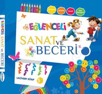 Eğlenceli Sanat Ve Beceri - Lacivert Kitap