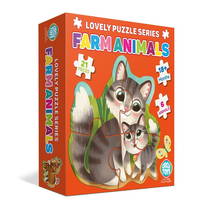 Lovely Puzzle Farm Animals