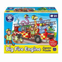 Orchard Big Fire Engine - İtfaiye Puzzle