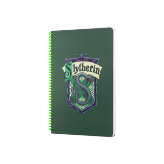 Harry Potter Slytherin Spiralli Defter - Çizgili